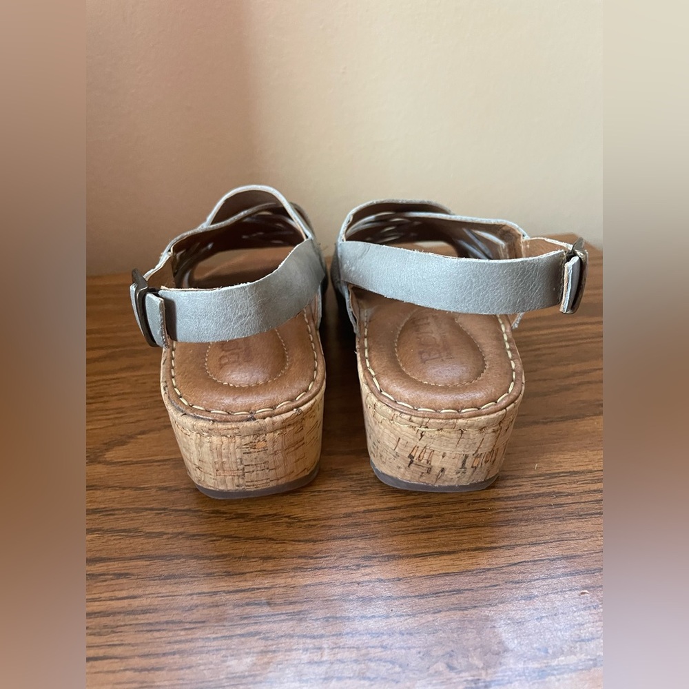 Born Women's Laila Woven Straps Leather Sandal Size 7 NWOB - Picture 6 of 11